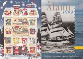 Åland Jaarcollectie / yearset 1999 Postfris / MNH zoals uitgegeven