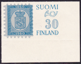 Finland 1960: Michel 516 met velranden Postfris