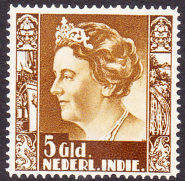 NVPH 265 Koningin Wilhelmina met watermerk Ongebruikt cataloguswaarde: 30,00