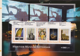 Persoonlijke Postzegels Maritiem Museum Rotterdam in gelegenheidsmapje  KR-SP1