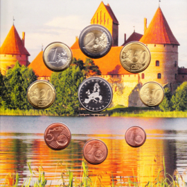 Euro setje Litouwen 2015 BU met speciale penning