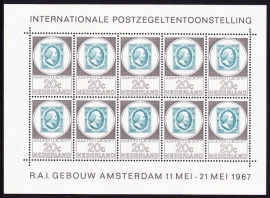 V 886 Amphilex 1967 postfris