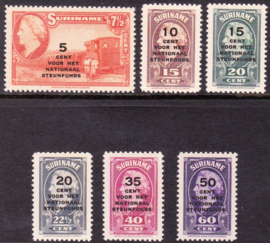 NVPH 214-219  Steunfonds Postfris cataloguswaarde: 27,00