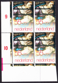 Plaatfout  1177 P2   Postfris  in blok van 4 Cataloguswaarde  9.00  E-2850