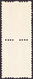 NVPH R15 Veth zonder watermerk in verticaal paar Postfris Cataloguswaarde  84,00
