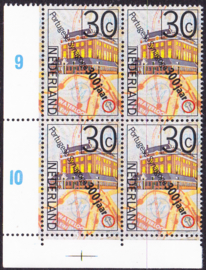 Plaatfout 1065 PM   Postfris  in blok van 4  E-6235