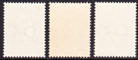 NVPH 310-312  Regeringsjubileum Koningin Wilhelmina Postfris Cataloguswaarde 17.00
