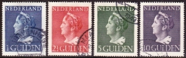 NVPH  346-349 Konijnenburg  Gebruikt  Cataloguswaarde 88,50