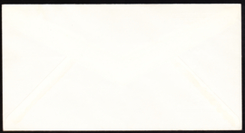 FDC E17a ''first day of issue'' zonder haakjes Beschreven met dichte klep