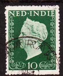 NVPH  345   Stempel Dubbel afdruk cataloguswaarde 19.30 E-3185