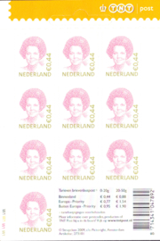 NVPH Vb2467Ax Velletje 10x € 0,44 logo TNTpost met dicht hangoog  Postfris