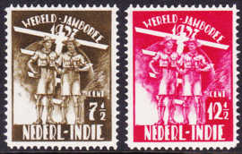 NVPH 226-227 Wereld Jamboree Postfris cataloguswaarde: 6,00