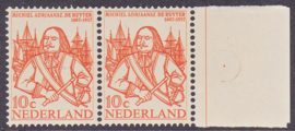 Plaatfout 693 PM3 Postfris in paar E-6167