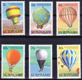 ZNB  368-373 Luchtballonnen 1983 Cataloguswaarde 7,00