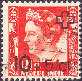 NVPH 273 Rode Kruis Gebruikt