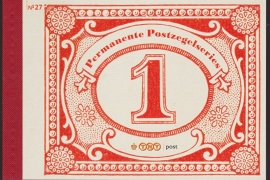 Prestigeboekje PR 27  Permanente postzegelseries 1  cataloguswaarde 16,00