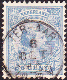 NVPH 35 met kleirond stempel TER-AAR