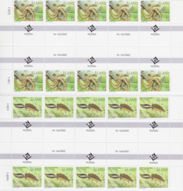 Åland 2002 Mi: 199-200 Complete set brugparen  Postfris / MNH  A-0854