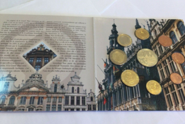 Euro setje Belgie 2005 BU Grote Markt Brussel