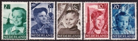 NVPH  573-577 Kinderzegels 1951 Gebruikt  CW 17.00  E-2149