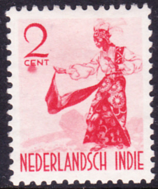 Ned. Indie plaatfout 298 P postfris Cataloguswaarde 23,00