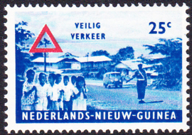 Plaatfout Ned. Nieuw Guinea 73 PM7 Postfris