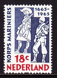 NVPH  855 300 jaar Korps Mariniers Postfris