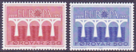 MI:  97-98   Europazegels 1984  Postfris  E-5639