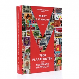 Plaatfout catalogus Mast  editie 2017 met 7900 plaatfouten van Nederland en Overzee