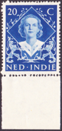 Ned. Indie plaatfout 350 PM Postfris Cataloguswaarde 15,00
