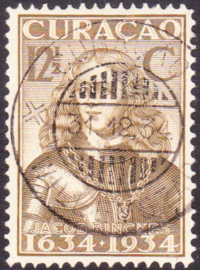 NVPH  111 ''300 jaar gezag'' Gebruikt Cataloguswaarde: 10.00