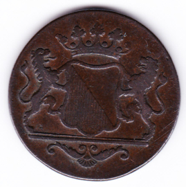 Ned. Indie VOC Duit  1790 Utrecht met ster  (Pracht)