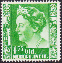 NVPH 209 Koningin Wilhelmina Ongebruikt cataloguswaarde: 25,00