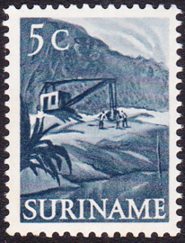 Plaatfout Suriname 299 P1 Ongebruikt