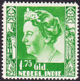 NVPH 209 Koningin Wilhelmina Postfris cataloguswaarde: 90,00