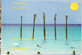 Aruba Muntset 1989 FDC