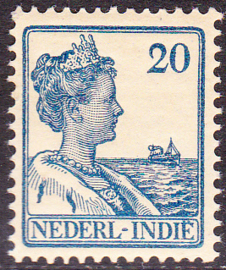 NVPH 121 Koningin Wilhelmina Postfris