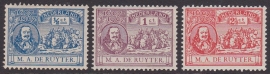 NVPH   87-89 Michiel de Ruyter Ongebruikt  Cataloguswaarde 16.00  E-4666