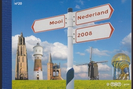 Prestigeboekje PR 20  Mooi Nederland 2008  cataloguswaarde 16,00