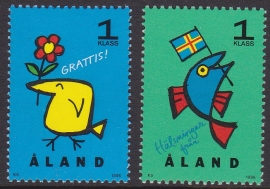 Åland 1996 Mi: 107-108  Postfris / MNH  Cataloguswaarde: 1,70 E-4343