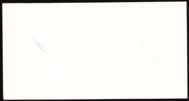 FDC E14 Rode Kruis zegels 1953 Getypt adres met open klep