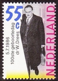 NVPH 1358 W. Drees 100e gebroortedag Postfris