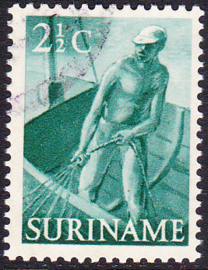 Plaatfout Suriname 298 PM2 gebruikt