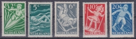 NVPH  508-512 Kinderzegels  1948 Postfris cataloguswaarde: 6,10  