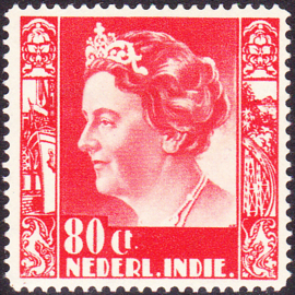 NVPH 262 Koningin Wilhelmina met watermerk Ongebruikt cataloguswaarde: 92,50