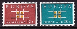 NVPH  800/801 Europa-Cept Postfris