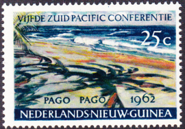 Plaatfout Ned. Nieuw Guinea 76b PM4  Postfris