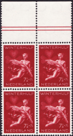 Plaatfout  426 PM6 in blok van 4 Postfris  Cataloguswaarde 6,00