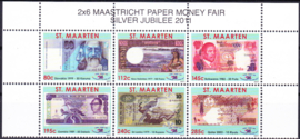 NVPH   2-7 Papiergeldbeurs Maastricht 2011  Postfris