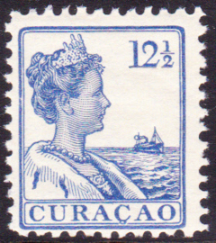 NVPH   58A Koningin Wilhelmina  Postfris Cataloguswaarde 12,50